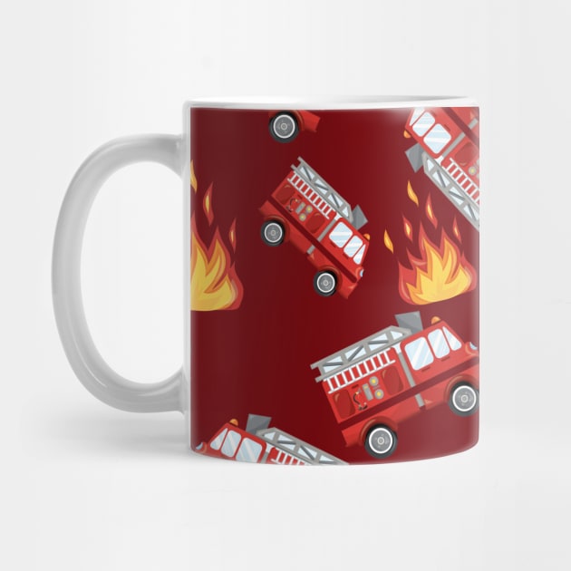 Firefighting Fire Truck by epiclovedesigns